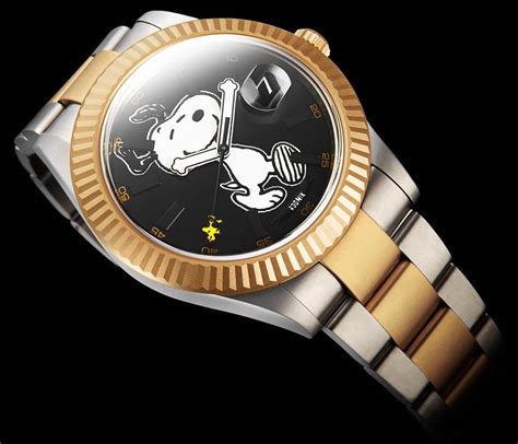 bamford snoopy rolex watch|Rolex milsub homage.